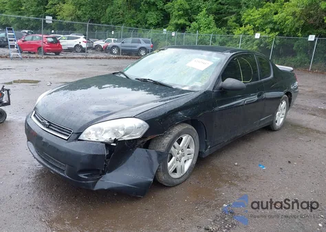 2007 Chevrolet Monte Carlo Lt z USA, uszkodzony, nr VIN 2G1WK15K379146955